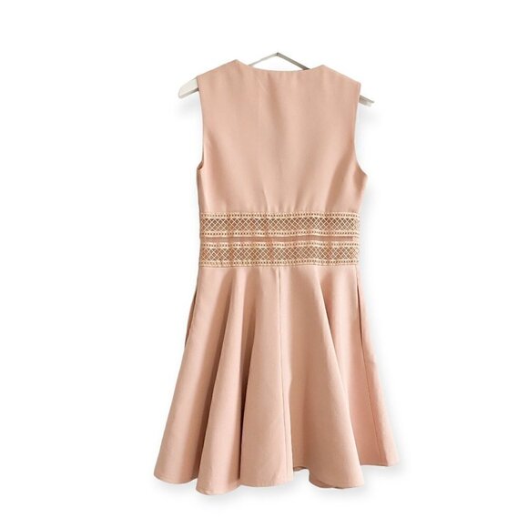 Maje Racine Pink Sleeveless Swing Dress, size M, NWT - Picture 4 of 16